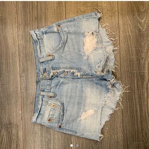 Levis High Rise Shorts